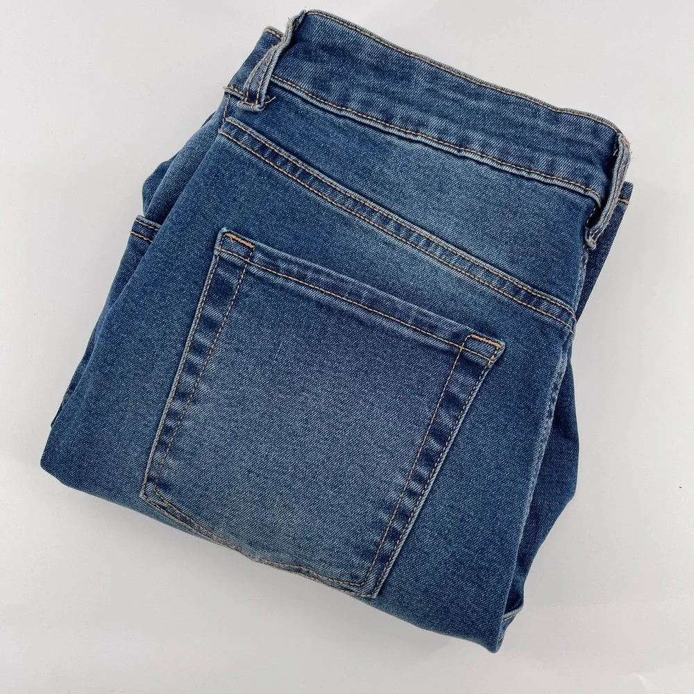 Frye Womens Jeans Size 4/27 Blue Denim High Rise Straight Leg Casual - Picture 1 of 10